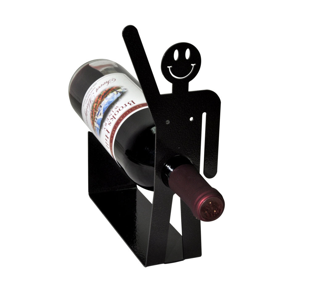 Metal discount wine holders