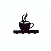 Coffee Cup Key Rack - Knob Creek Metal Arts