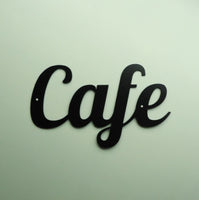 Cafe Metal Wall Art