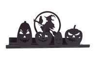 Witch on a Broom Tealight Candle holder