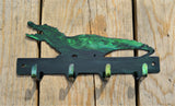 Custom Candy Painted Alligator Key Rack - Knob Creek Metal Arts
