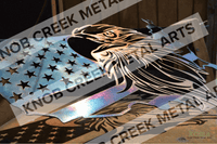 US Eagle Wall Art - Knob Creek Metal Arts
