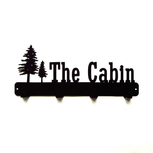 The Cabin Coat Rack - Knob Creek Metal Arts