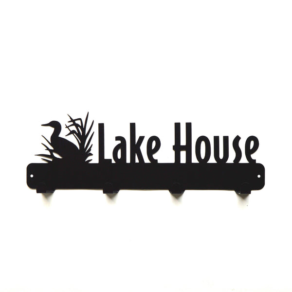 Lake House Coat Rack - Knob Creek Metal Arts