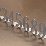 Metal Table Numbers- Single Digit - Knob Creek Metal Arts