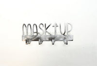 Mask Up Rack - Limited Edition - Custom Painted - Black - Polished - Multiple Fonts