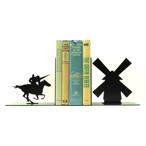 Don Quixote Bookends - Knob Creek Metal Arts