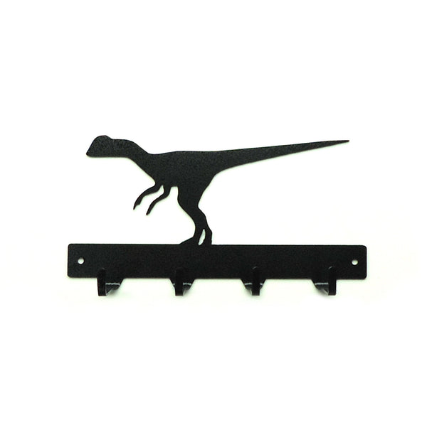 Raptor Dinosaur Key Rack - Knob Creek Metal Arts