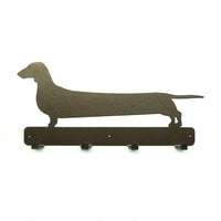 Stretch Wiener Dog Coat Rack - Knob Creek Metal Arts