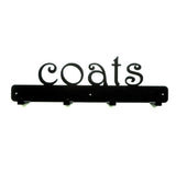 Coats Coat Rack - Knob Creek Metal Arts
