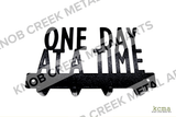 One Day At A Time Metal Art Key Rack - Knob Creek Metal Arts