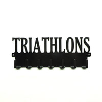 Triathlons Medals Rack - Knob Creek Metal Arts